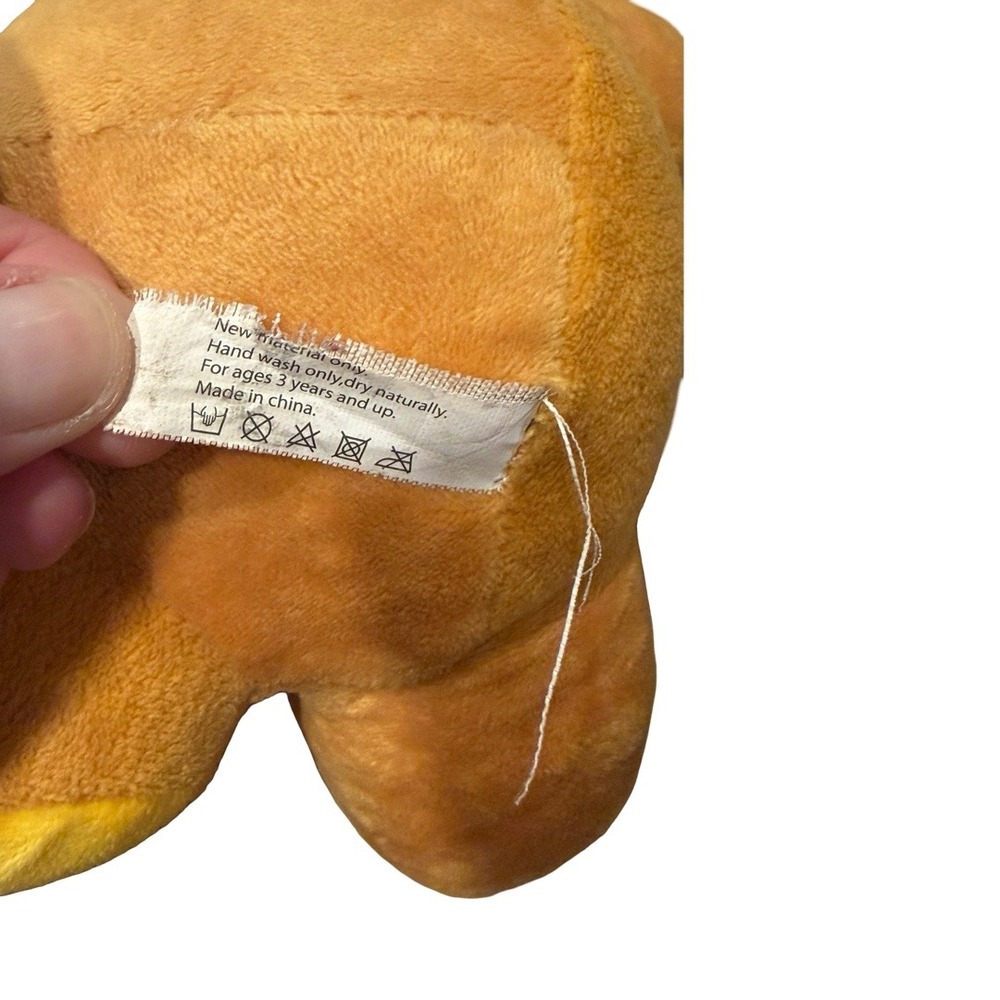 Five Nights at Freddys Golden Freddy Plush 10 inch Gold Bear Black Hat Bow Tie - Picture 7 of 7